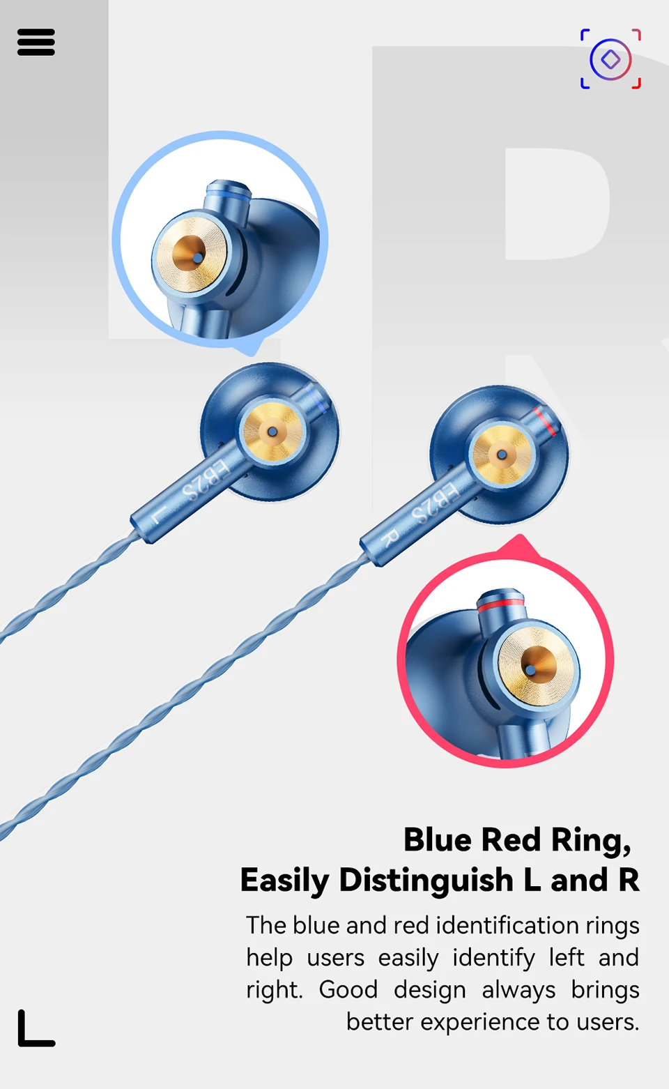 NICEHCK EB2S PRO 3.5/4.4mm Plug Microphone Flat-Head Earbud HIFI Wired Earphone 15.4mm LCP Diaphragm Dynamic Music Vocal Headset