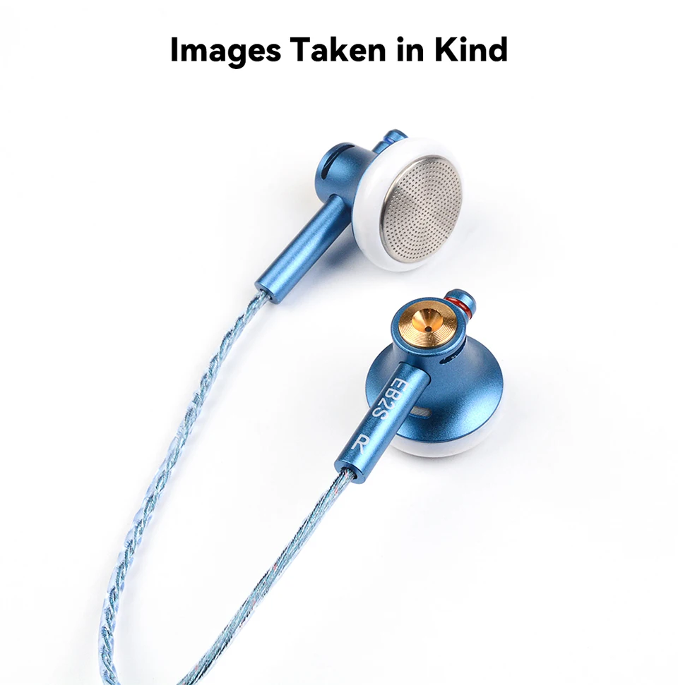 NICEHCK EB2S PRO 3.5/4.4mm Plug Microphone Flat-Head Earbud HIFI Wired Earphone 15.4mm LCP Diaphragm Dynamic Music Vocal Headset