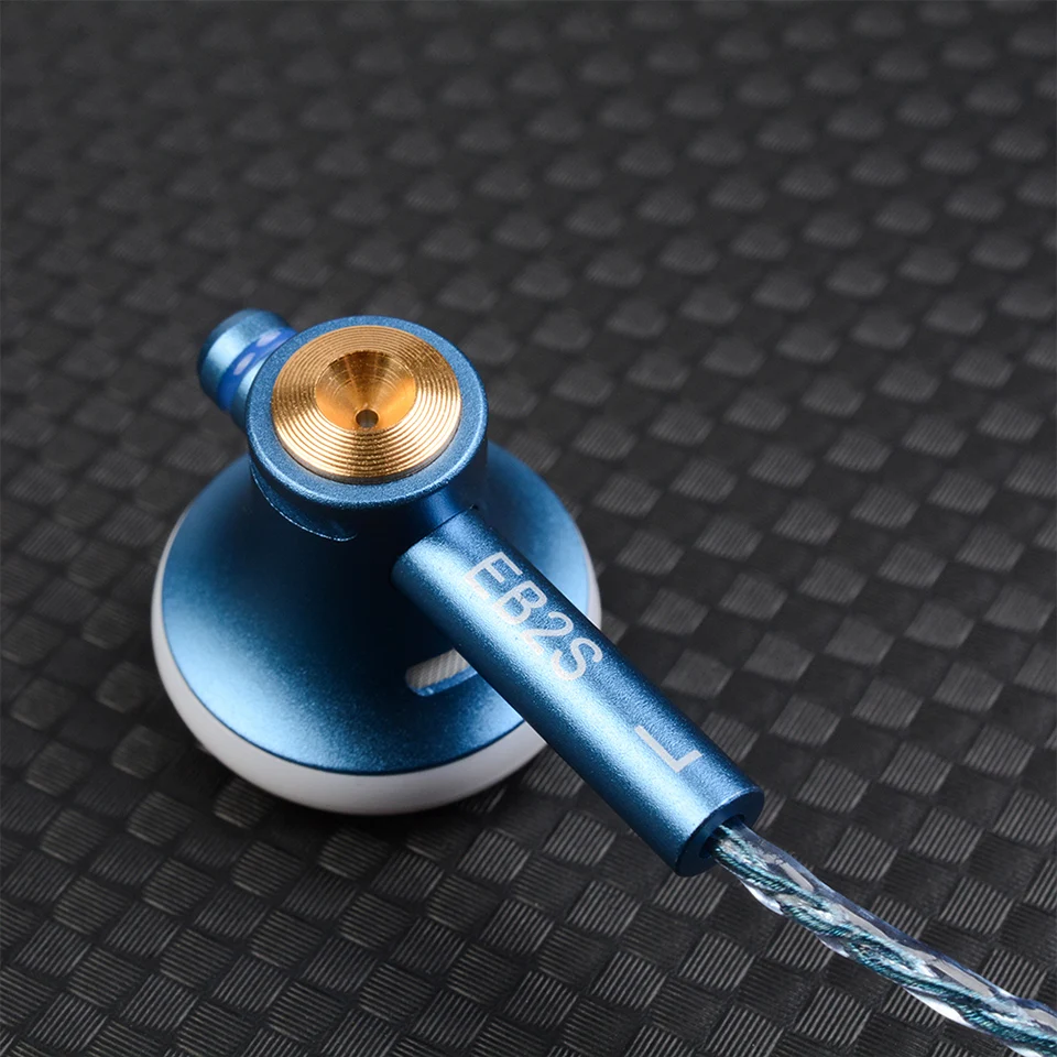 NICEHCK EB2S PRO 3.5/4.4mm Plug Microphone Flat-Head Earbud HIFI Wired Earphone 15.4mm LCP Diaphragm Dynamic Music Vocal Headset