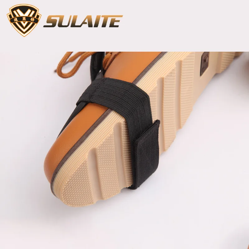 SULAITE Motorcycle Shift Pad Gear Shoe Cover Durable Lightweight Boot Protector Adjustable for Riding Moto Accessaries