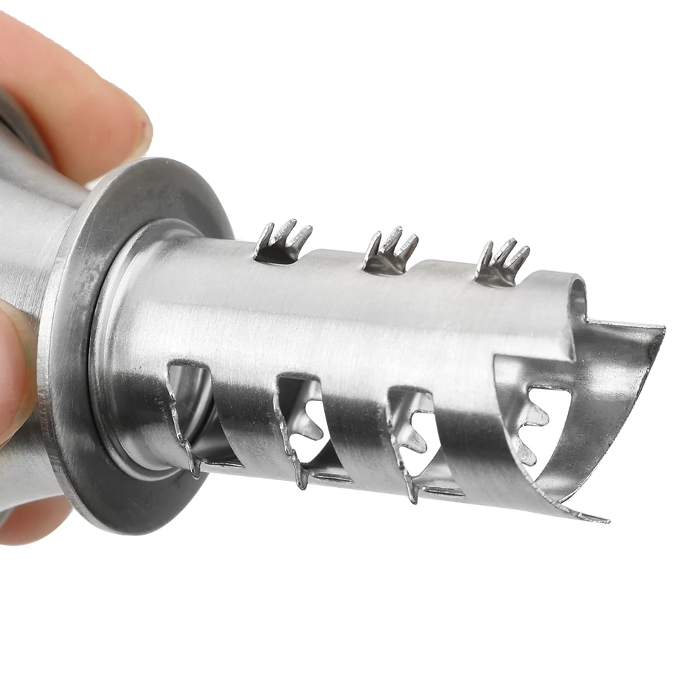 Hand Juicer Pourer Screw Stainless Steel For Lemon Orange Limes Citrus Manually Lemon Squeezer Juice Squeeze Fruit Tool