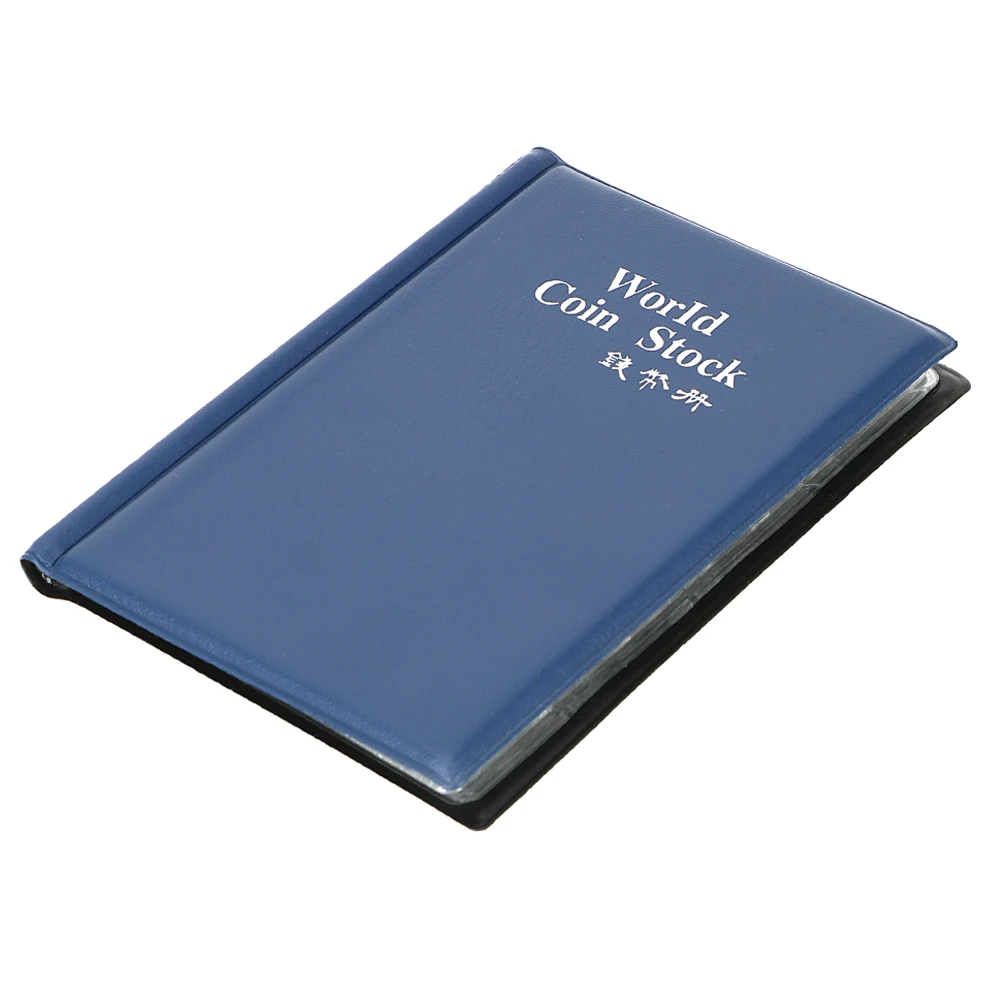 For Collector Coin Holder Albums Mini Penny Coin Storage Bag Collecting Money Organizer 120 Pockets Coins Collection Album Book