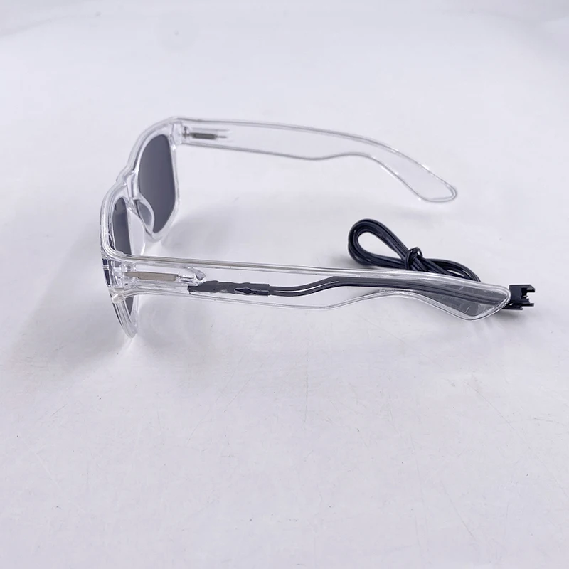 Light Up Led Glasses Neon Party Luminous Glasses EL Wire Glowing Sunglasses Novelty Gift for Adult Glow Bright Light Supplies