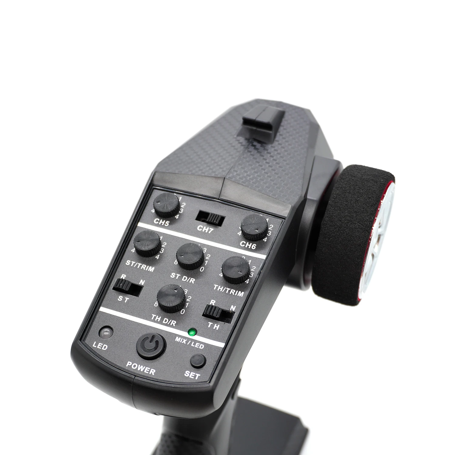 YSIDO 2.4G YS7 7CH Remote Control Digital Radio Transmitter with Receiver for 1/10 1/8 Crawler Controller RC Boat Car