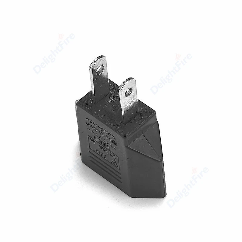 US Electrical Plug Adapter European EU To US America China CN Canada CA Travel Adapter 2Pin Plug Type A Converter Power Adaptor