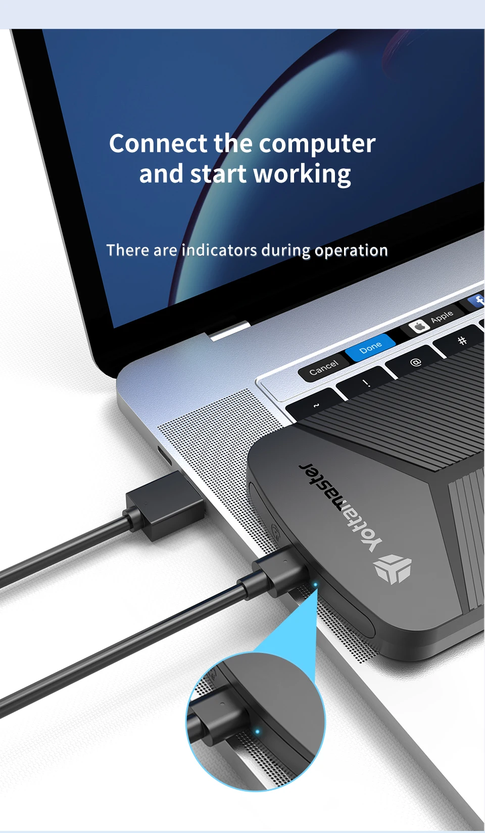 Yottamaster 2.5inch HDD Enclosure SATA to USB 3.0 Adapter Hard Disk Case 6Gbps UASP Hard Drive Enclosure for Windows Mac Linux