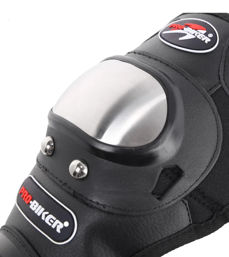 Motorcycle Kneepad Stainless Steel Moto Elbow Knee Pads Motocross Racing Protective Gear Protector Guards Kit
