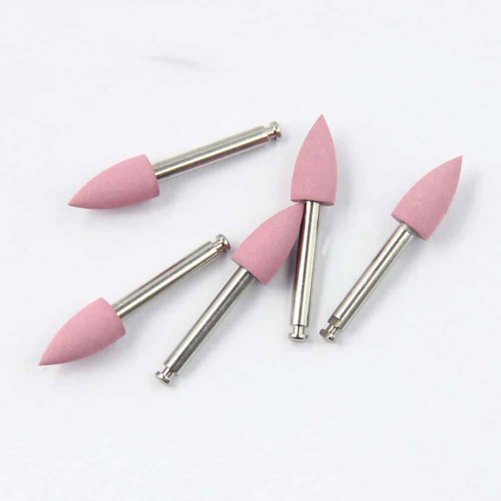 12pcs/box Dental Polisher Kit For Low-Speed Handpiece Dental Composite Kit Dentistry Porcelain/Natural Teeth/Nail Polishing