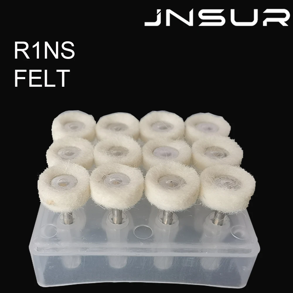 12pcs/box Dental Polisher Kit For Low-Speed Handpiece Dental Composite Kit Dentistry Porcelain/Natural Teeth/Nail Polishing