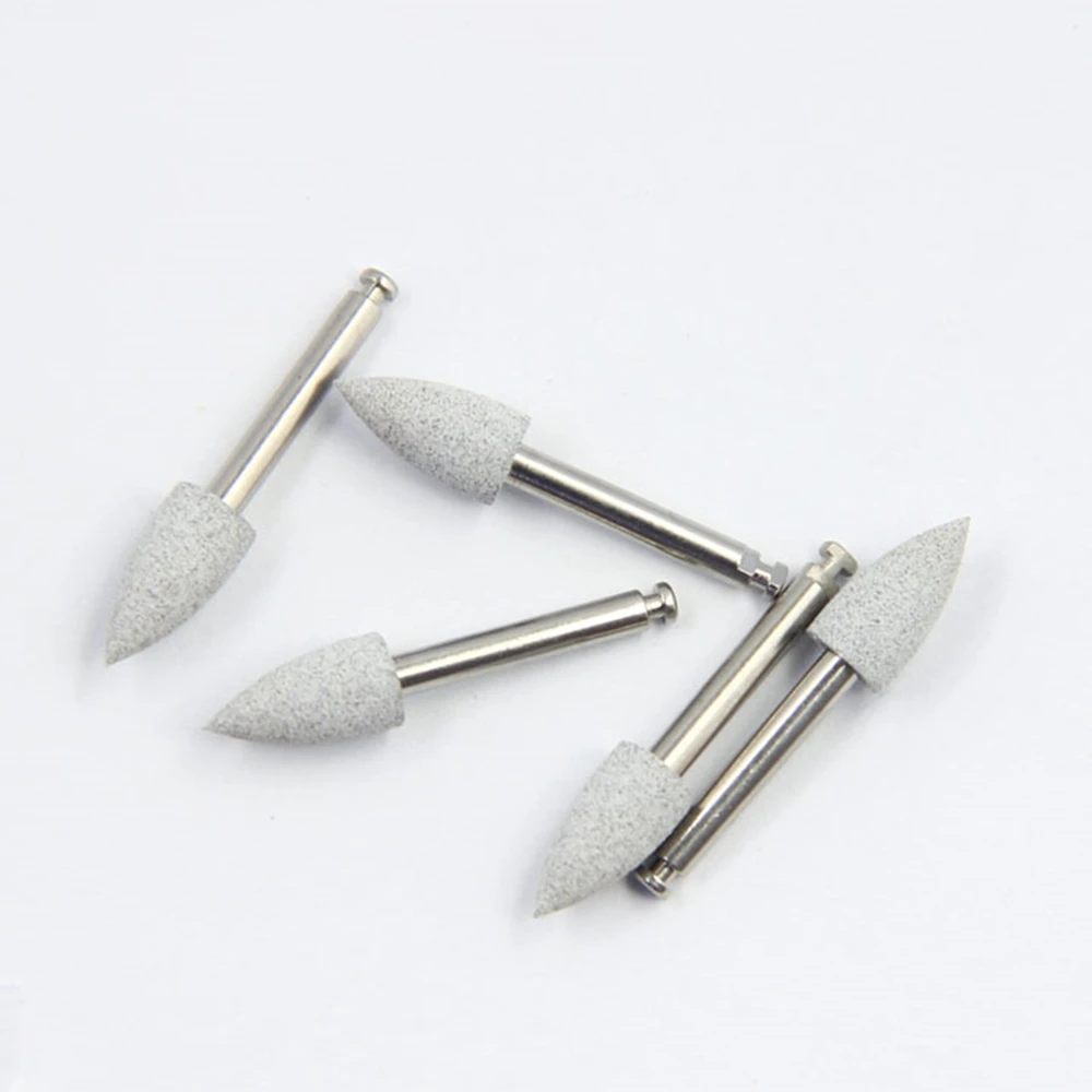 12pcs/box Dental Polisher Kit For Low-Speed Handpiece Dental Composite Kit Dentistry Porcelain/Natural Teeth/Nail Polishing
