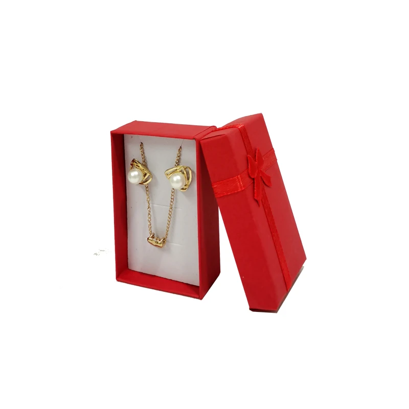 12Pcs/lot Ring Box Necklace Pendant Box Earrings Organizer Jewelry Display Holder Trinket Storage Props Gift Box 5*8*2.5cm