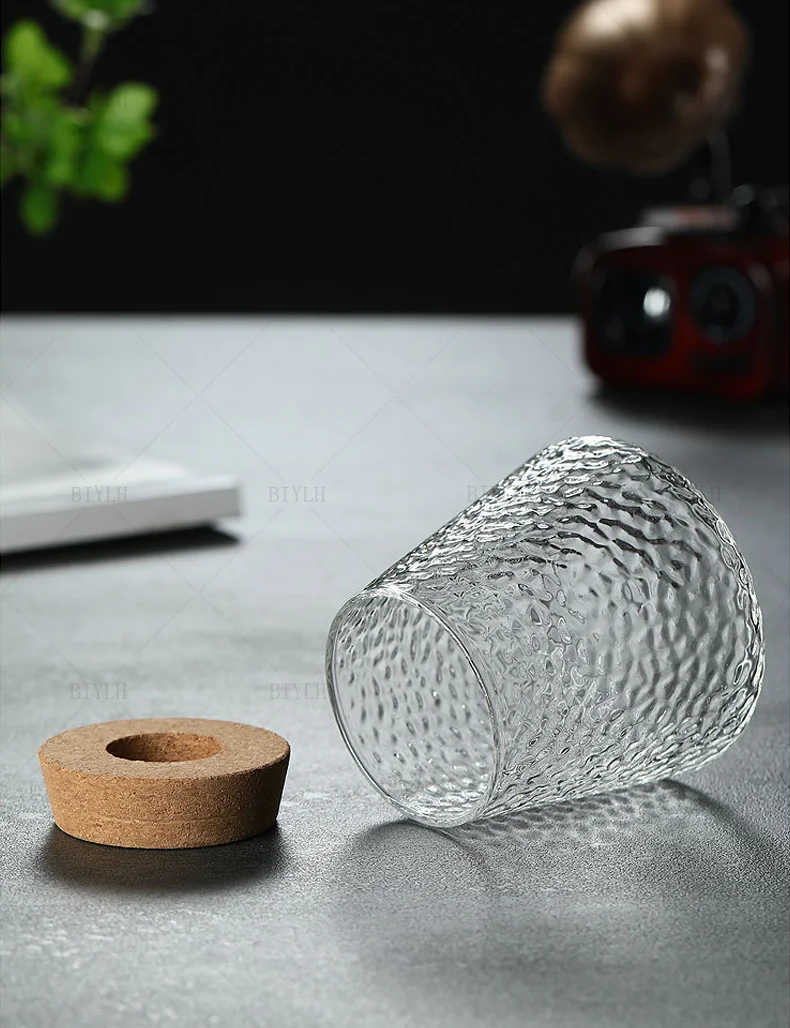 2/1 Pcs Hydroponic Plants Glass Flower Pots Home Decoration Transparent Small Vase Plant Pots With Base Tray Garden Accessories