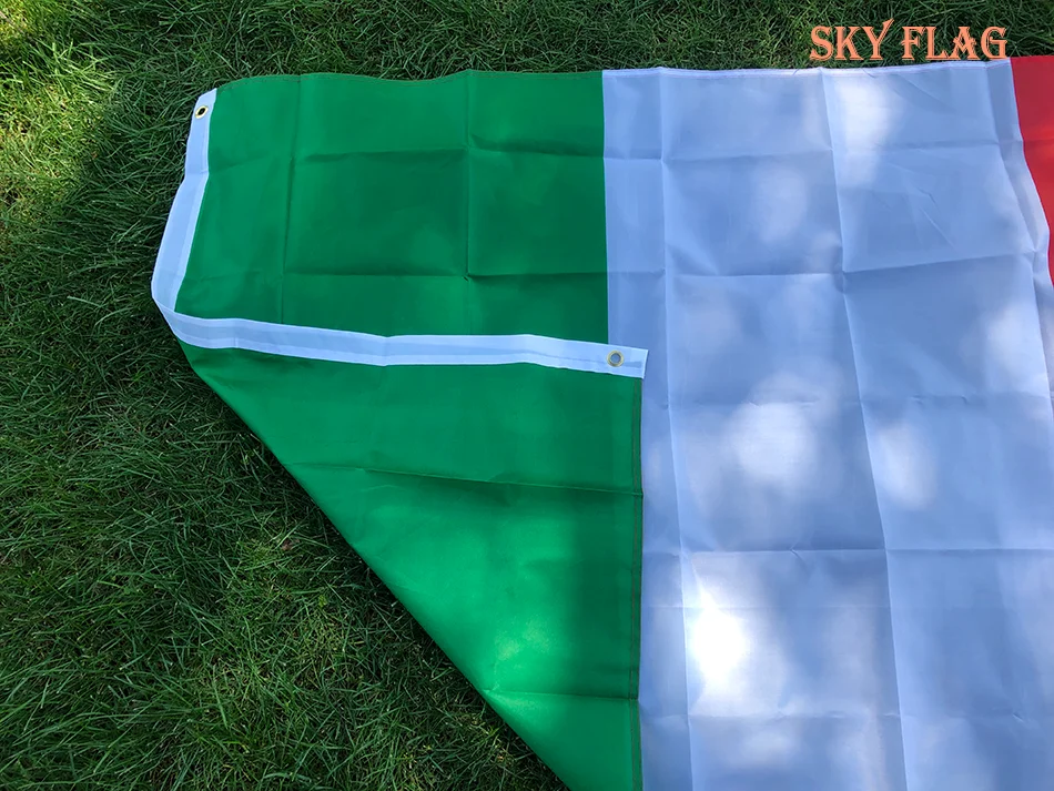 SKY FLAG ITALY Flag 90x150cm hanging polyester green white red Italy italian flag for Festival Home Decoration