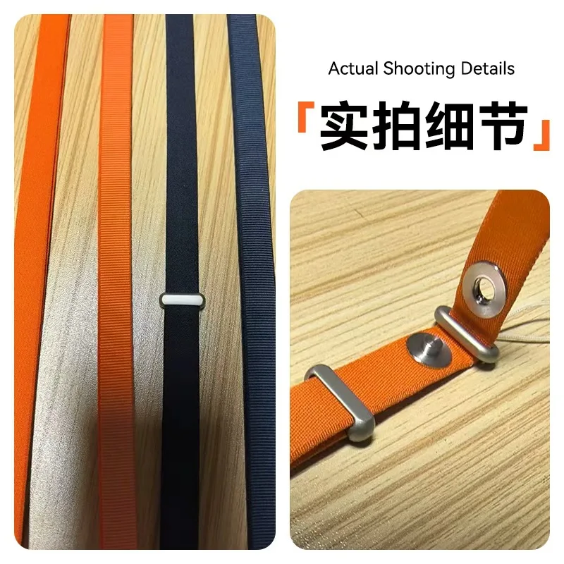 High End Official Magnetic Woven Strap for Orginal Iphone 17 16 15 Pro Max 17 Air Phone Crossbody Lanyard Anti-loss Apple Strap