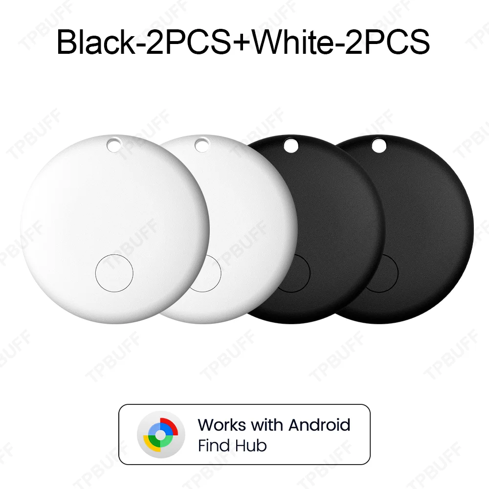 Android Anti-lose Tracker for Google Find My Positioning Far Away Finder Voice Locate Suitcase Keys Bag Toys Smart Airtag