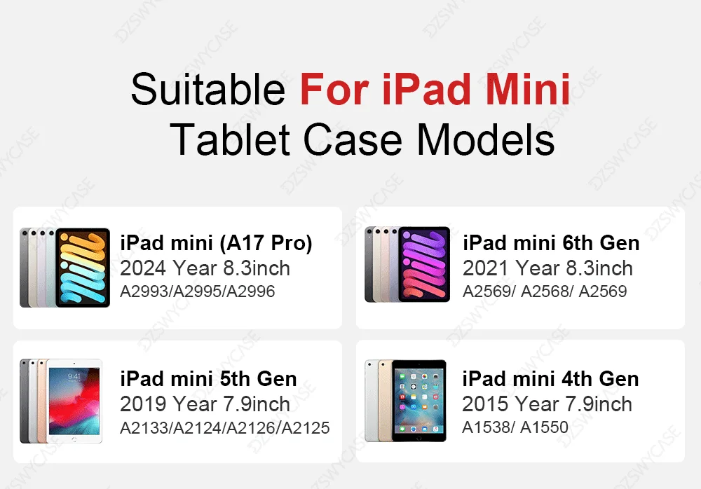 Silicone Case For iPad 10th 10.9 A16 11, Air 10.9 11 M2 M3 M4, 10.2 7/8/9th 9.7 5/6th, Pro 11 M4 M5 Protective Cover