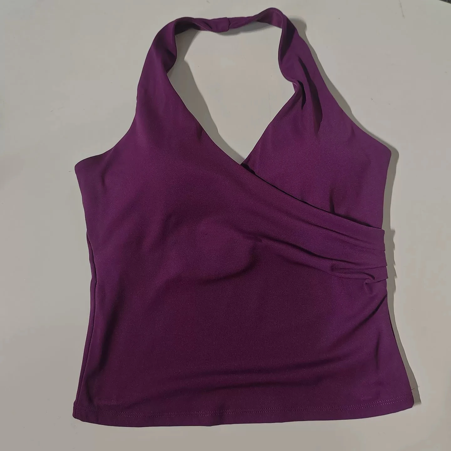 Women's Sexy V-Neck Fitness Bra Nude Sports Bra Hanging Neck Yoga Suit Vest Comfortable Breathable Gym Top for Active Wear