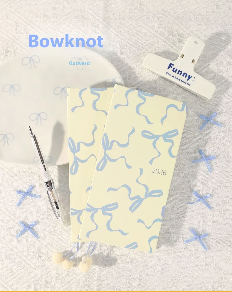 Kinbor 2026 Weekly Planner Pocket Size Notebook Week Plan Notepad Schedule Planning Book Punch Efficiency Manual Daily Writing