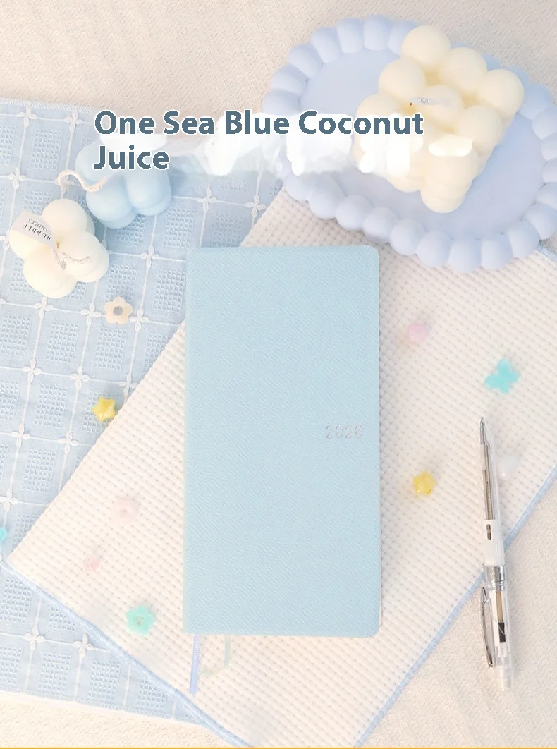 Kinbor 2026 Weekly Planner Pocket Size Notebook Week Plan Notepad Schedule Planning Book Punch Efficiency Manual Daily Writing