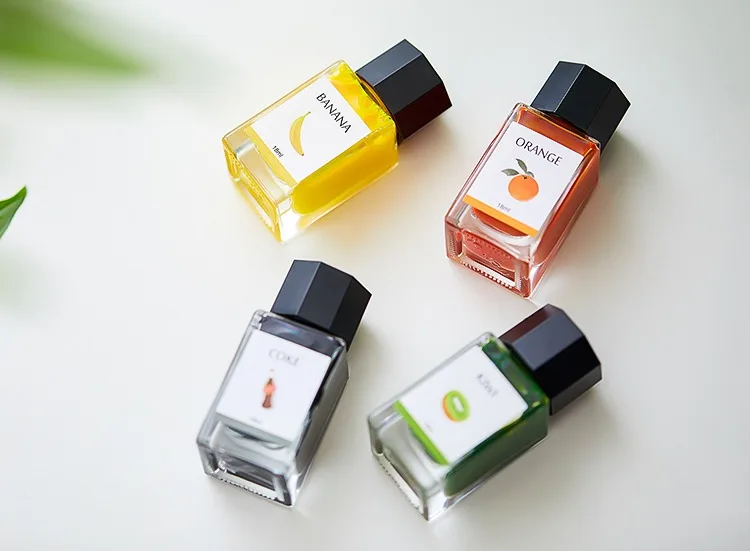 Tramol 30 Colors 18ml Color Ink Cartridge Refill Fountain Pen Glass Bottled Ink Supplies Office School Stationery PK JINHAO