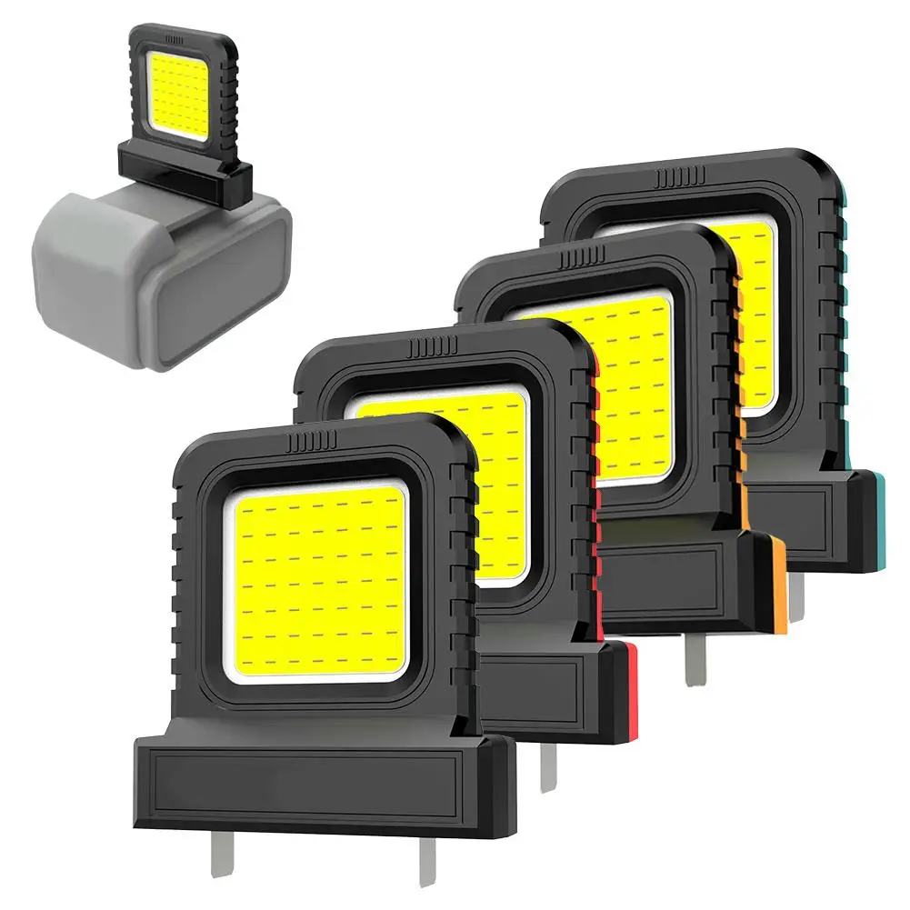 Power Tool Accessories Work Lamp, Compatible with Makita 18V DeWALT 20V Milwaukee Bosch M18 Lithium Battery Case, Portable Power