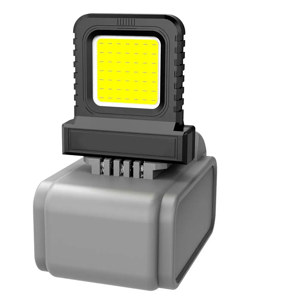 Power Tool Accessories Work Lamp, Compatible with Makita 18V DeWALT 20V Milwaukee Bosch M18 Lithium Battery Case, Portable Power