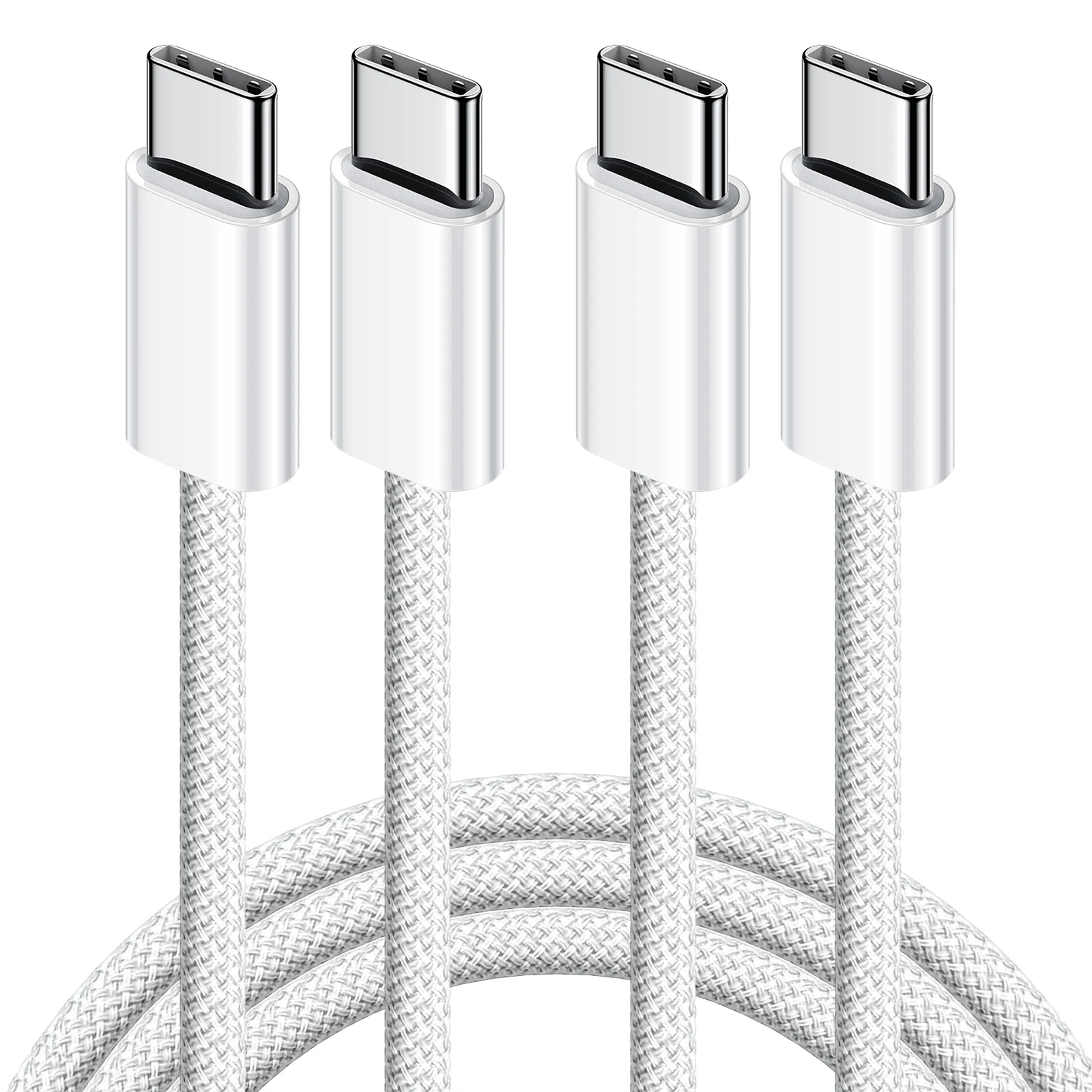Type C to Type C Fast Charging PD 60W 1m 2m Mobile Phone Date Cable For Iphone15 16 17 Samsung Huawei USB C to C Charger Cable