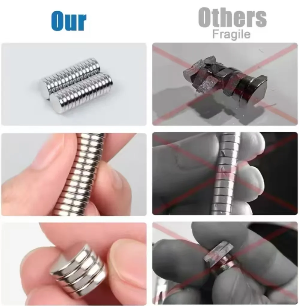 Strong Round Magnets for Fridge, DIY, Projects, Science, Office 4x2 6x2 6x3 8x2 8x3