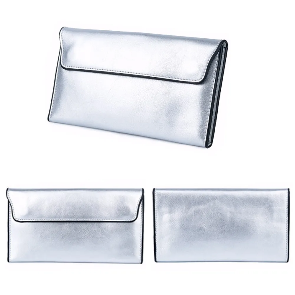 Slim Genuine Leather Women Long Wallet Large Capacity Female Coin Purse Portable Clutch Bag Cowhide Wallet for Women