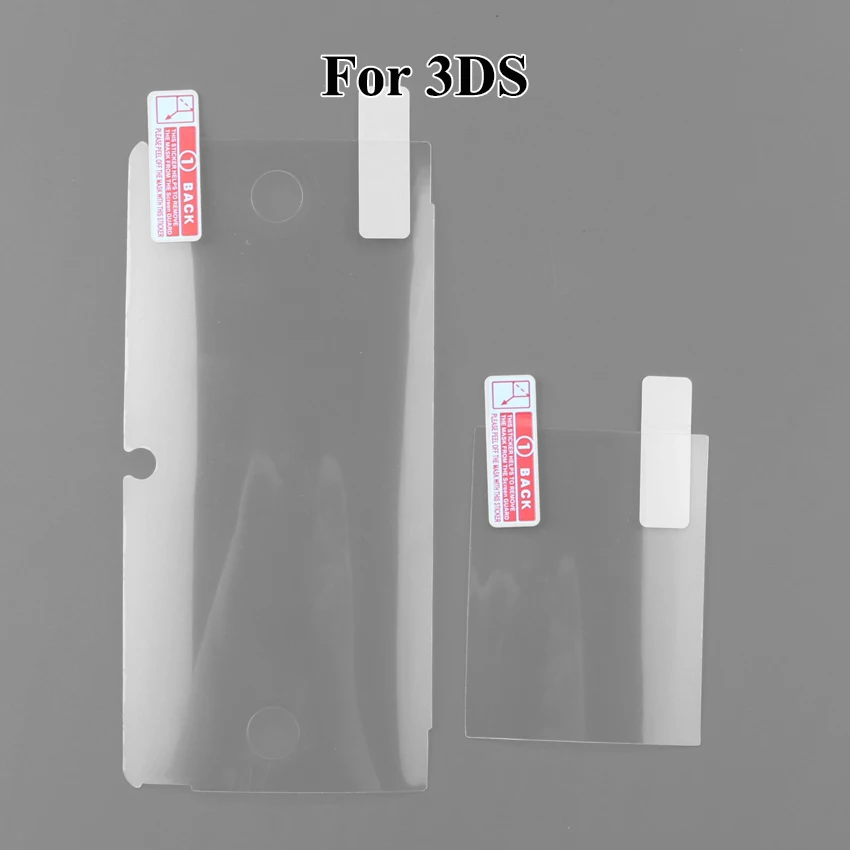 1PCS Top Bottom HD Clear Protective Film For NS NDSL for 2DS New 3DS XL LCD Screen Protector
