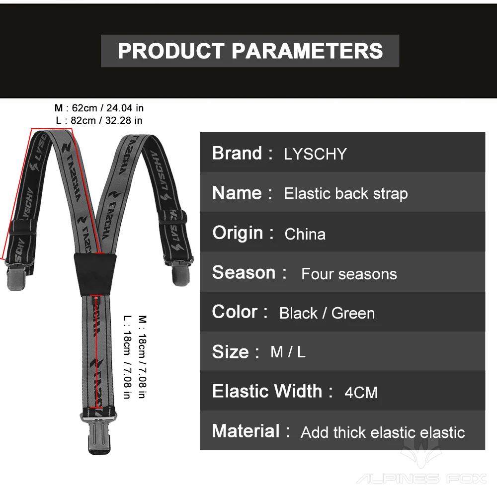 Brand New Heavy Duty Braces Pant Suspenders Adjustable Y Back Suspender Straps Motorcycle Racing Pants Snow Jet Apparel Parts L