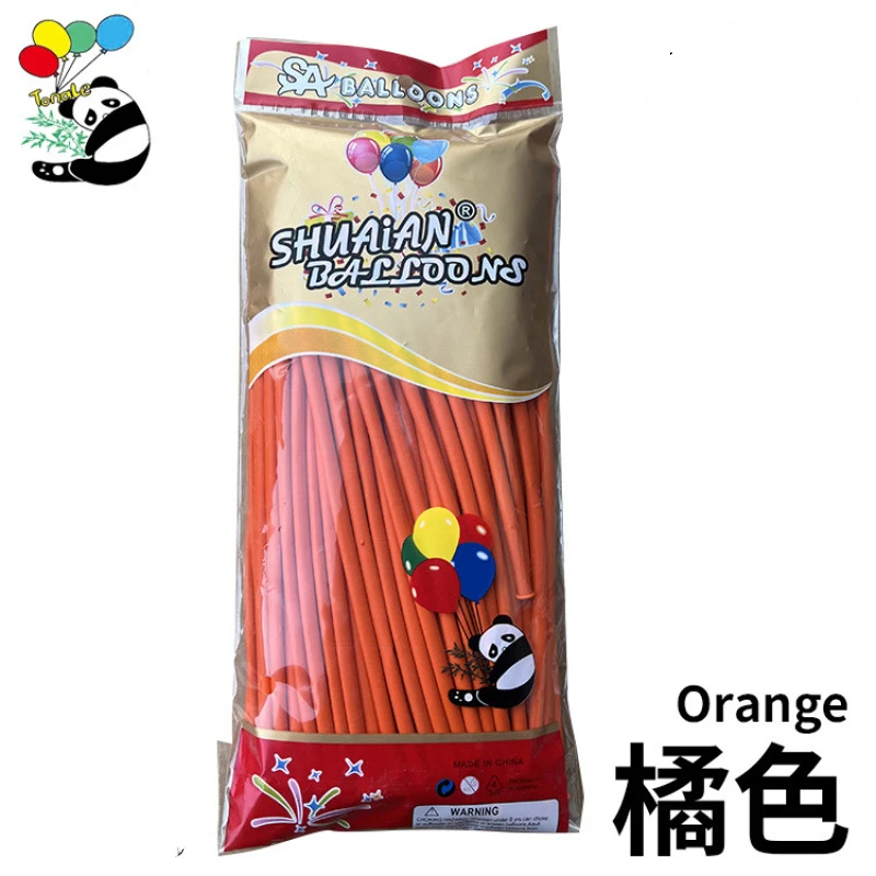 New 260 Matte Strip 1.8g Solid Color Mixed Color Magic Weaving Creative Thickened Children Cartoon Balloon