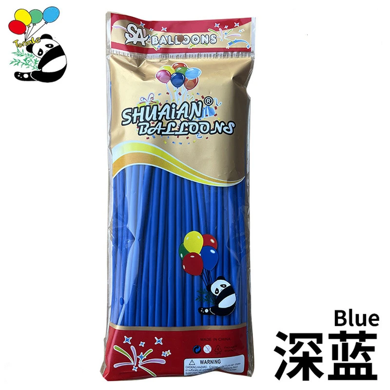 New 260 Matte Strip 1.8g Solid Color Mixed Color Magic Weaving Creative Thickened Children Cartoon Balloon