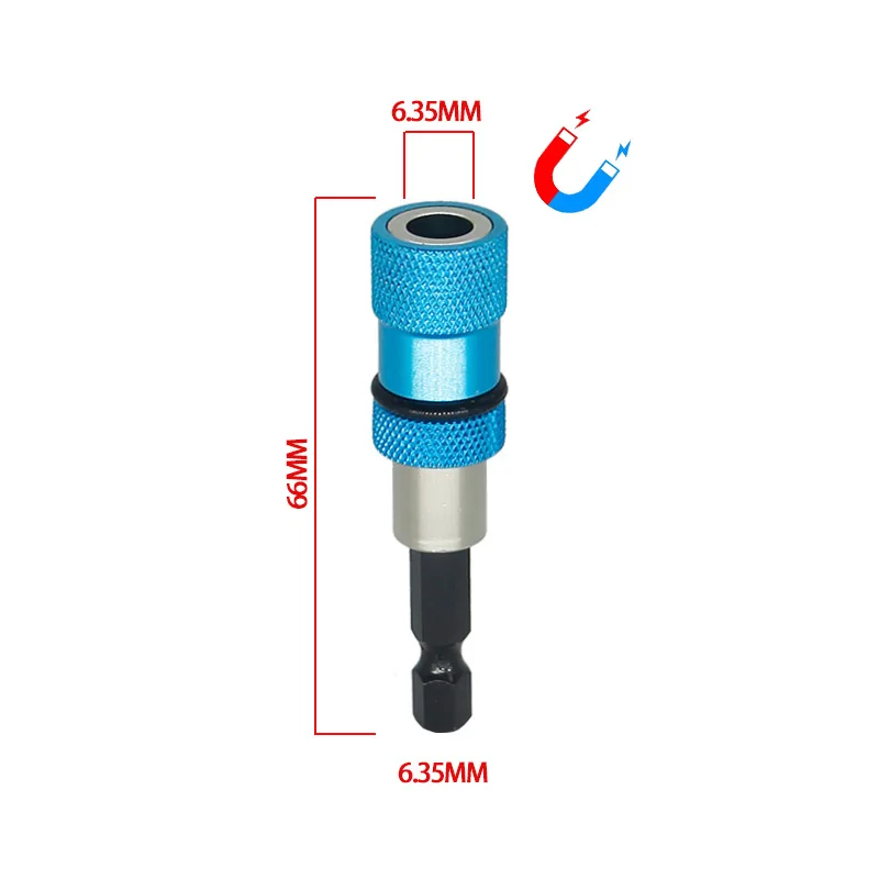 1/4 Inch Hex Shank Quick Release Screwdriver Bit Holder Extension Bar Magnetic Bit Holder Extension 60mm 100mm 150mm