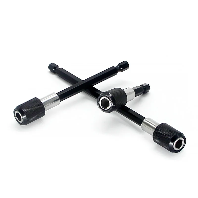 1/4 Inch Hex Shank Quick Release Screwdriver Bit Holder Extension Bar Magnetic Bit Holder Extension 60mm 100mm 150mm