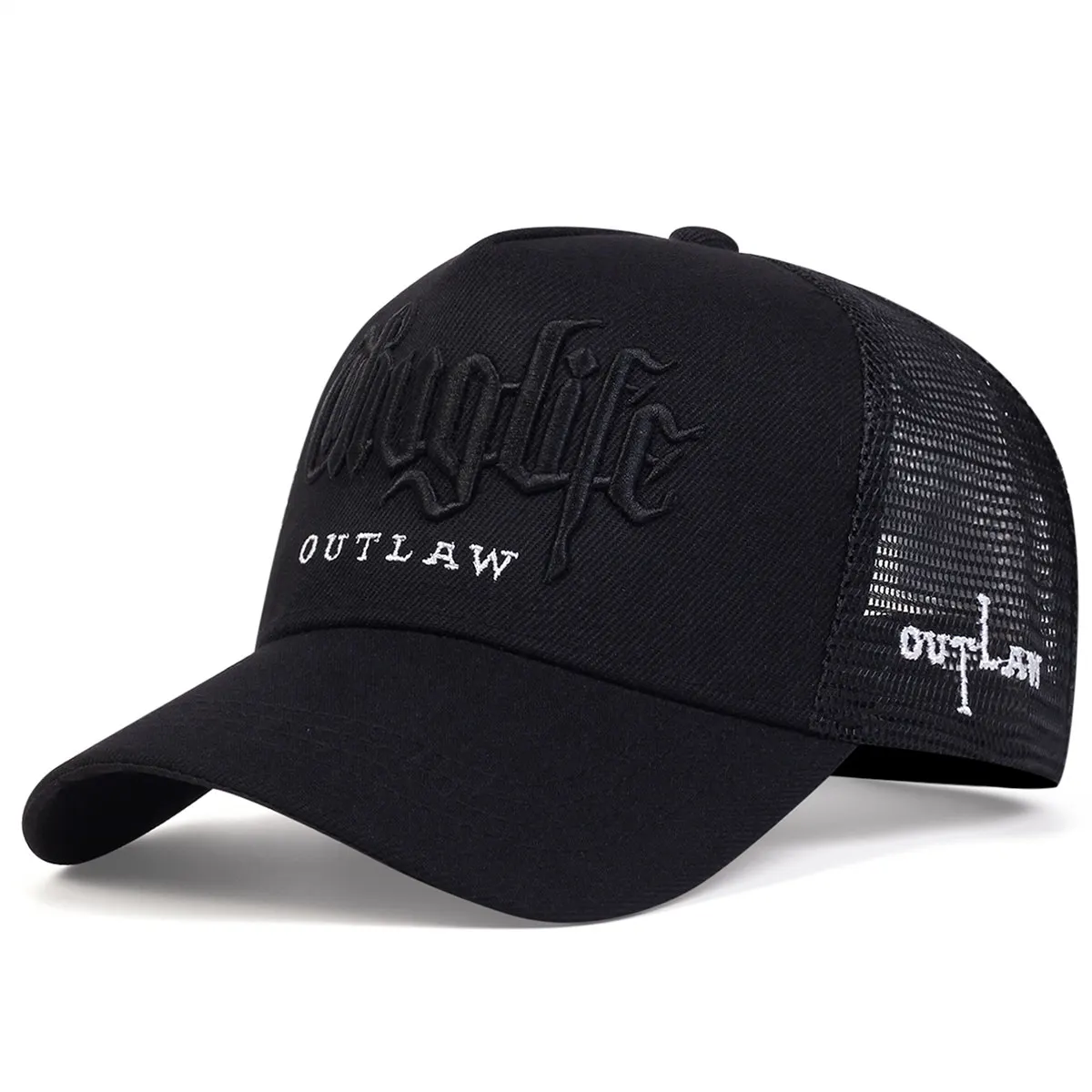 2025 Fashion Fastball CAP Thuglife Embroidery Hiphop Baseball Cap Snapback Hat Adult Outdoor Casual Sun Casual Bone Dropshipping