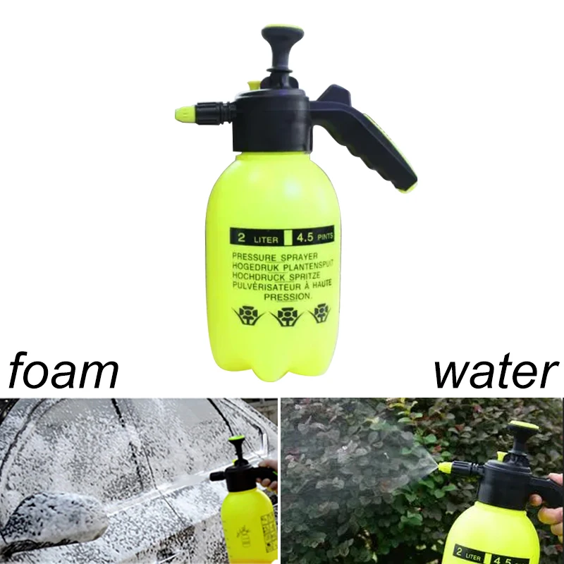 Foam Nozzle Hand Operated Pump Foam Sprayer Hand Pressurized Foam Water Sprayer Car Wash Manual Snow Foam Lance Nozzle