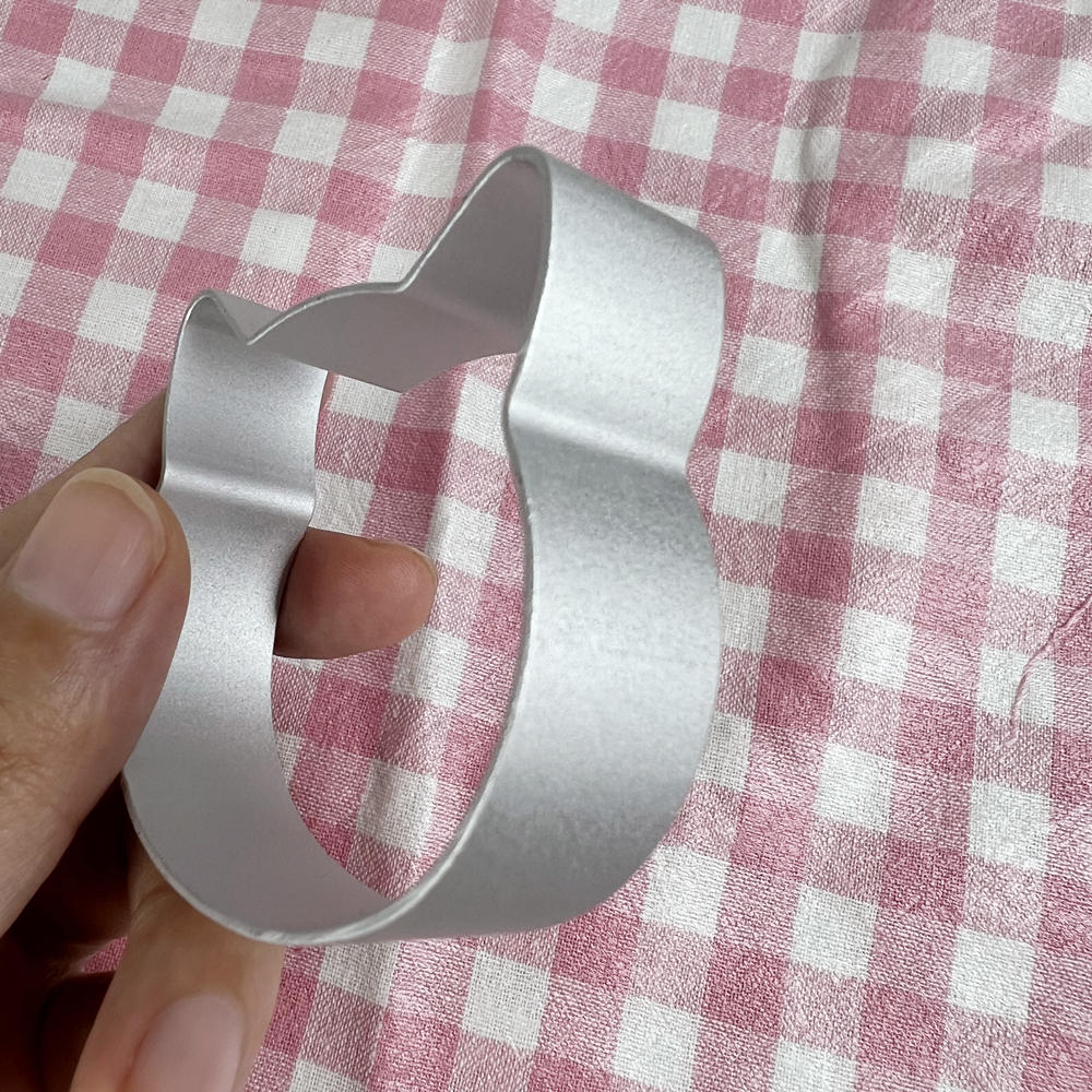 Aluminium Alloy Cat Shape Cookie Cutter Biscuit Mold Easter Biscuit Pastry Cookies Cutter DIY Cookie Fondant Cake Mold