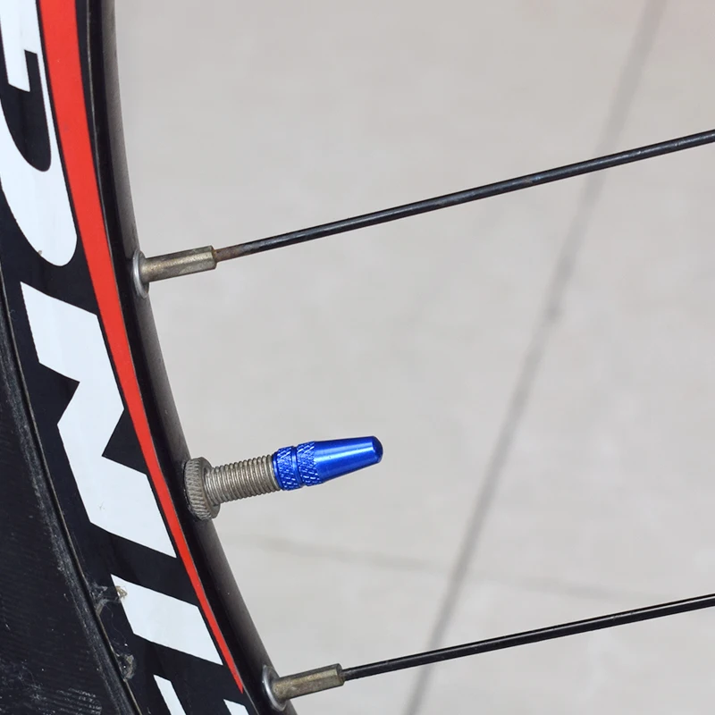 4/8pcs Aluminum Alloy Bicycle Tire FV Valve Cap MTB Road Bike Covered Protector Road MTB Tyre Dustproof Bike Presta Valve