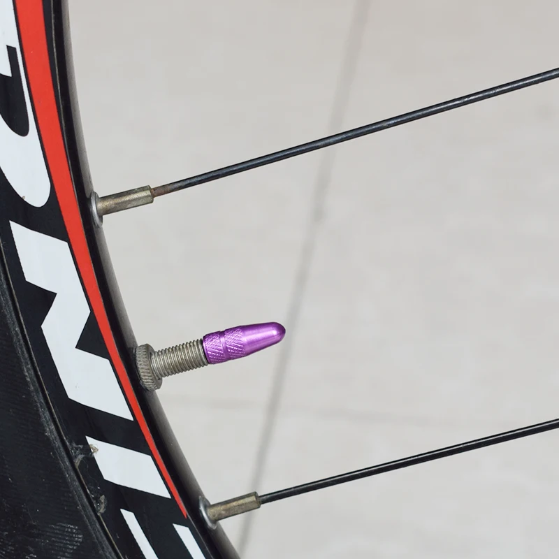 4/8pcs Aluminum Alloy Bicycle Tire FV Valve Cap MTB Road Bike Covered Protector Road MTB Tyre Dustproof Bike Presta Valve
