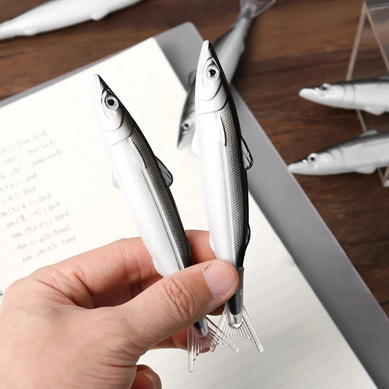 Novelty 0.5mm Gel Pen Cute Ocean Fish Ballpoint Pen For Writing Creative Office Gift School Supplies Stationery Kawaii Pens