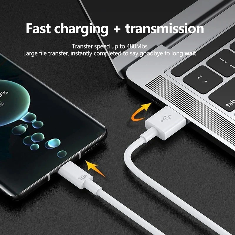 4 Port 120W USB C Fast Charger Station PD QC3.0 Wall Adapter Data Cable For iPhone Samsung Xiaomi Huawei EU US UK Plug Travel