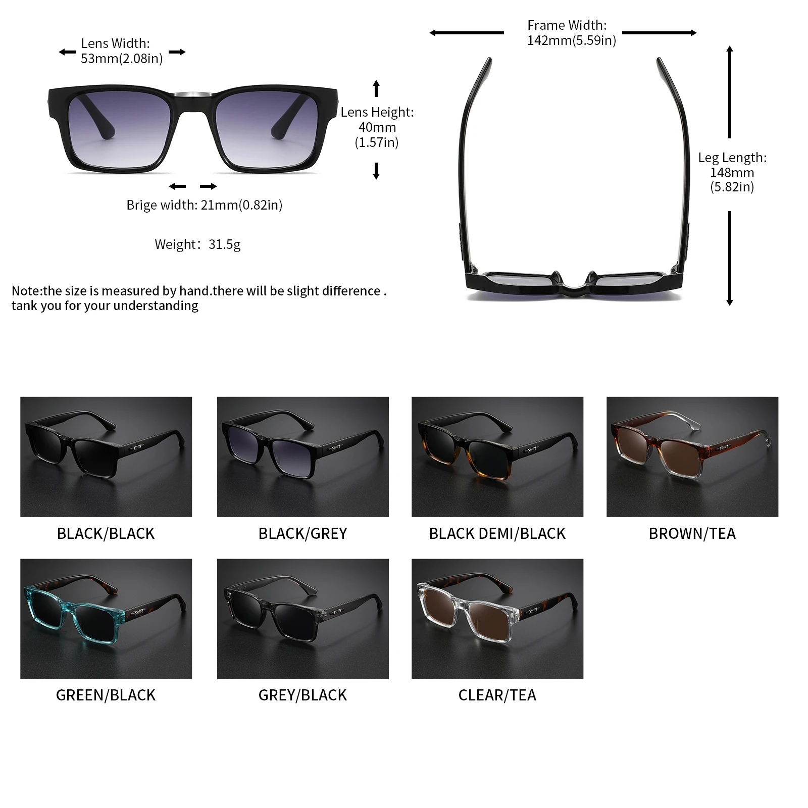 Retro Punk Fashion Sunglasses - Square Protective Frame, UV400 Unisex for Outdoor Adventures & Casual Style