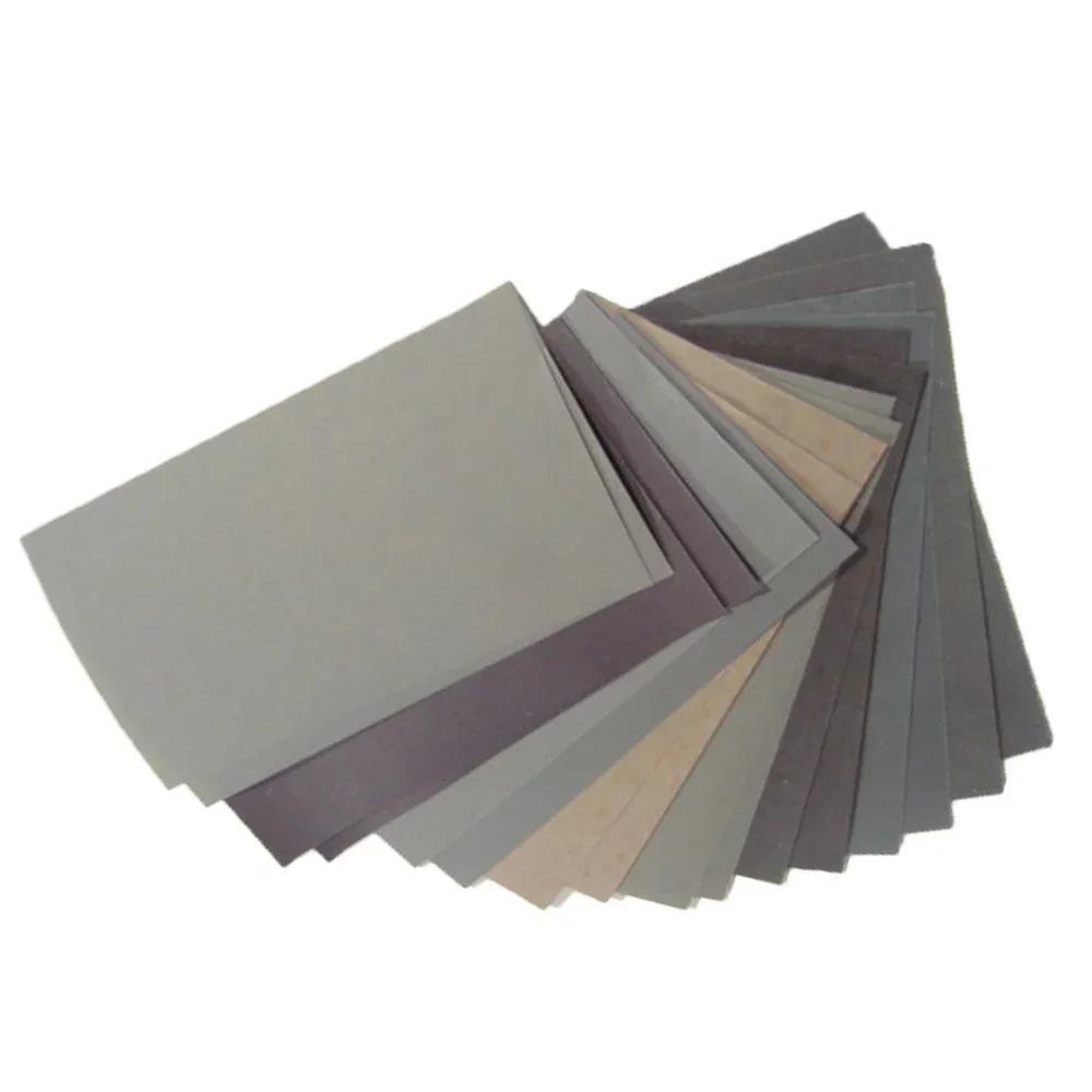 15Pcs/Set Automotive Sandpaper 400 600 3000 800 1000 1200 1500 2000 2500 Grit Sand Paper Water/Dry Sanding Paper Abrasive Tools