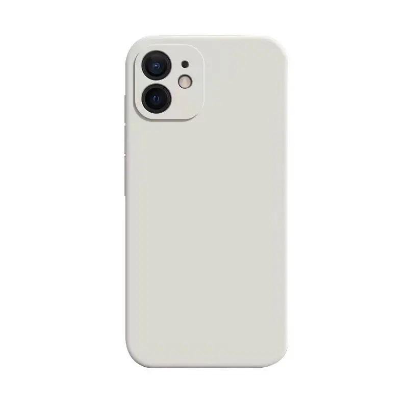 Candy Color Silicone Soft Case For iphone 11 12 13 mini 14 15 16 Plus 16e 17 Air Pro Max Shockproof Camera Protective Cover Case