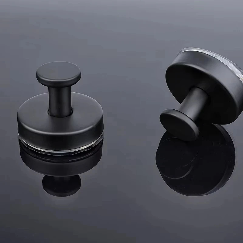 Reusable Stainless Steel Suction Cup Hook Waterproof Wall Mount Hooks Punch-free Kitchen Bathroom Wall Hanger Towel Clothes