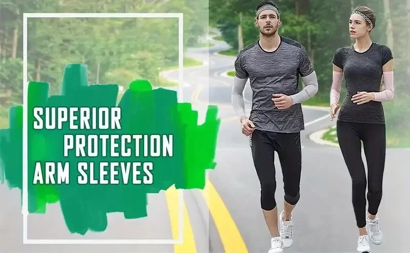 3 Pairs Breathable Sun Protection Sleeves UV Protective Arm Covers Uses for Sports Driving Outdoor Adventures Shield