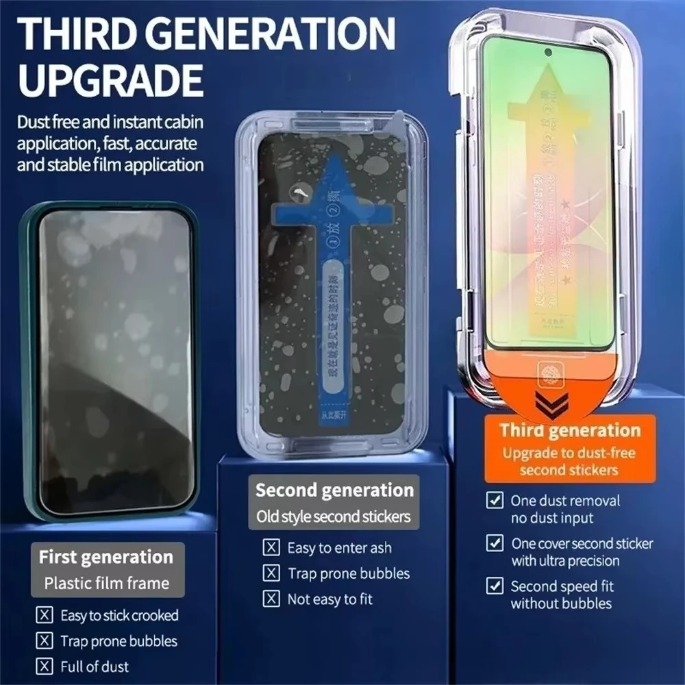 1-5PCS Fingerprint Unlock Tempered Glass For Samsung S26 S25 S24 Ultra S23 S22 A57 A37 A56 A55 A54 A36 A26 A16 Screen Protector