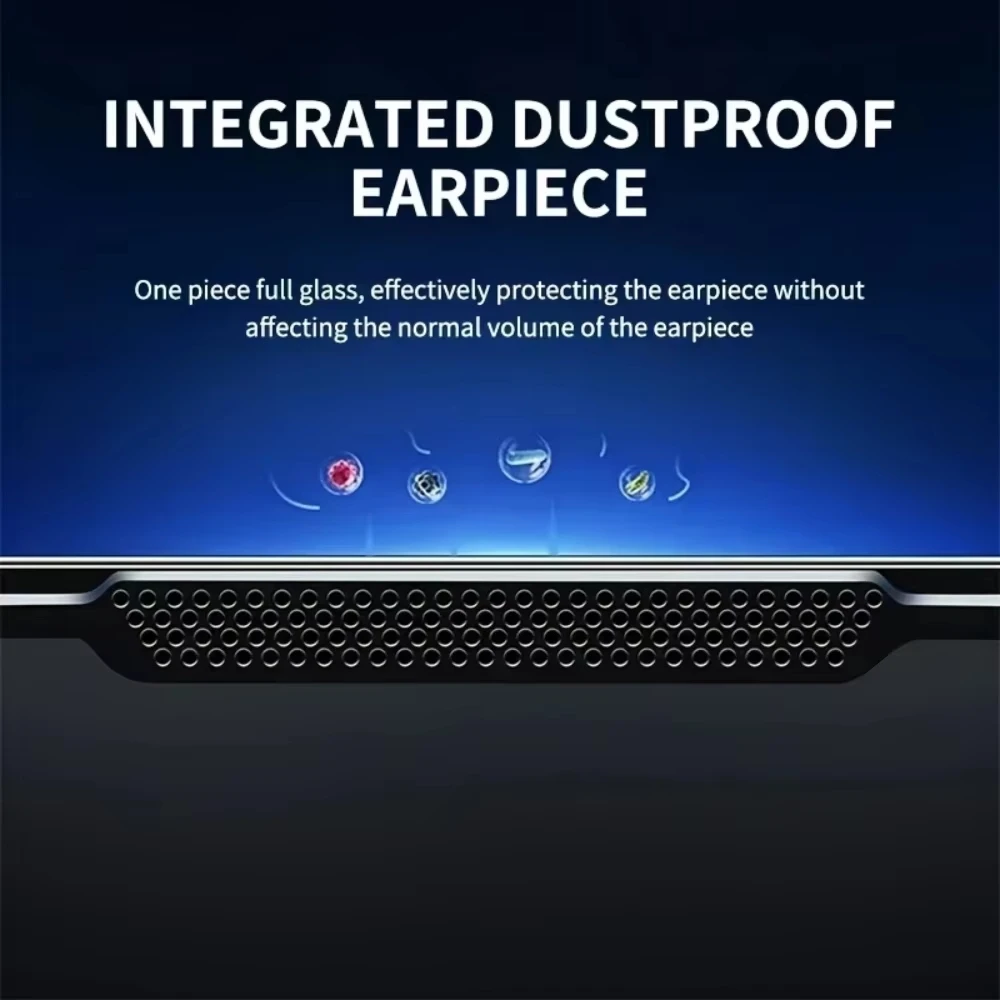 1-5PCS Easy Install HD Screen Protector For iPhone 18 Pro Max 17 15 16 13 11 14 16e 12 Mini XR X Xs 7 8 Plus Air Tempered Glass