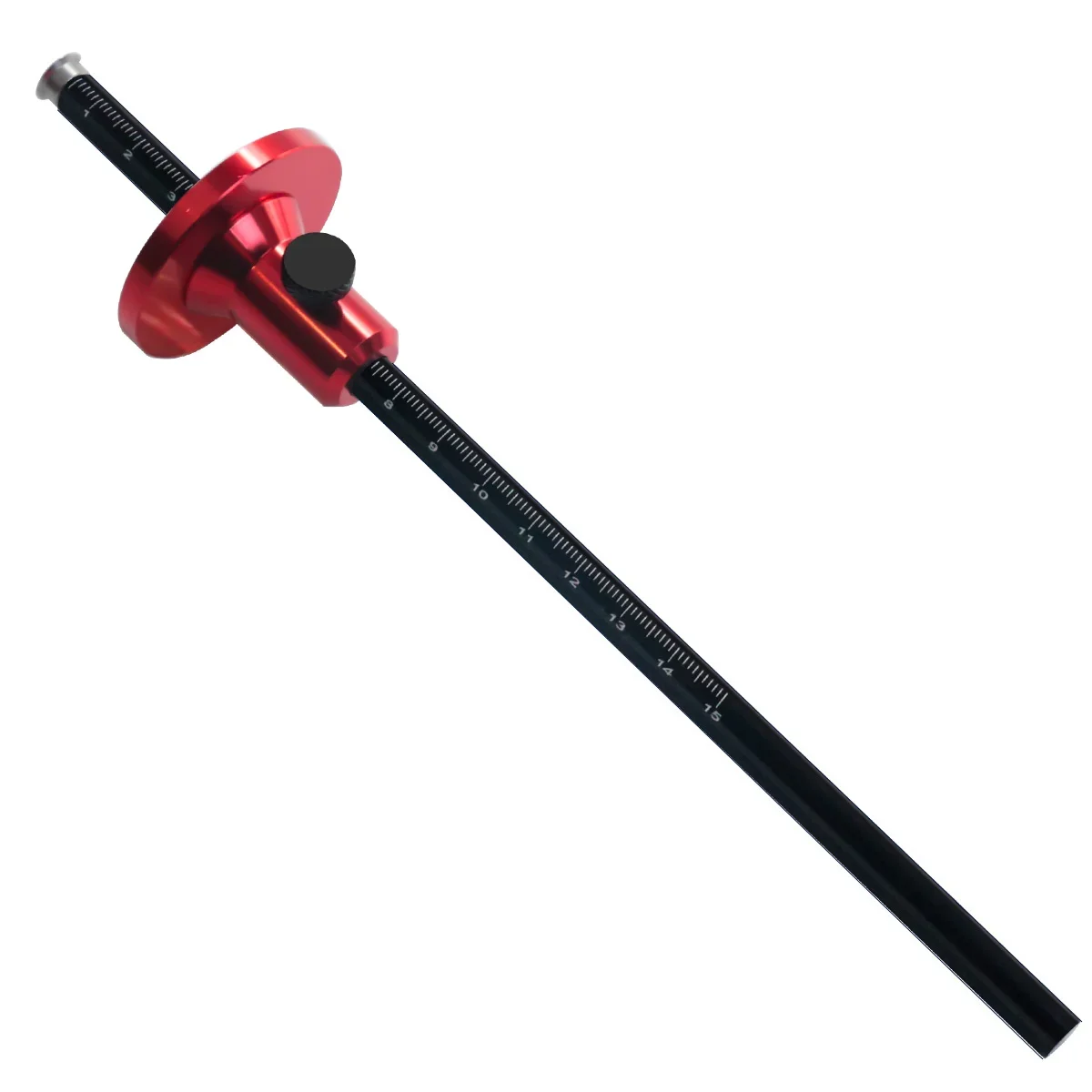 Woodworking Scriber Marking Tool with MM & Inch Scale, Precision Parallel Line Drawer for Mortise Layout Wood Measuring